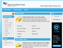 Tablet Screenshot of nakupy.kulicky.com